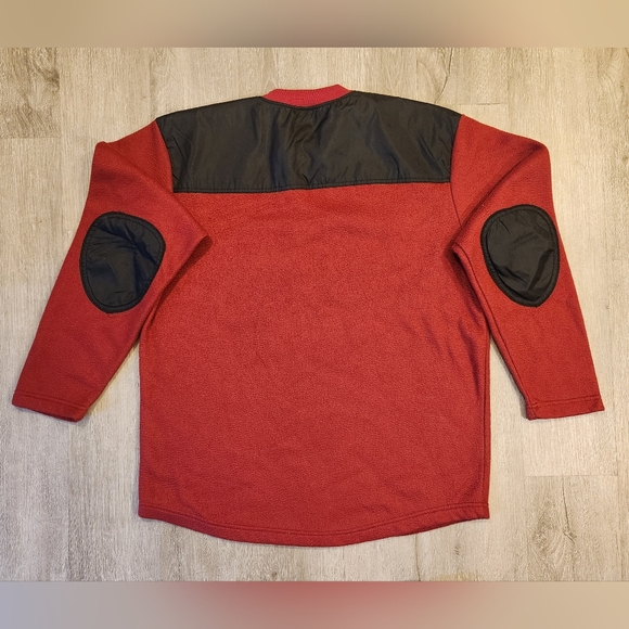 Vintage Guess Polo Fleece Sweatshirt Mens Size Medium VTG 90s Crewneck - Picture 4 of 7